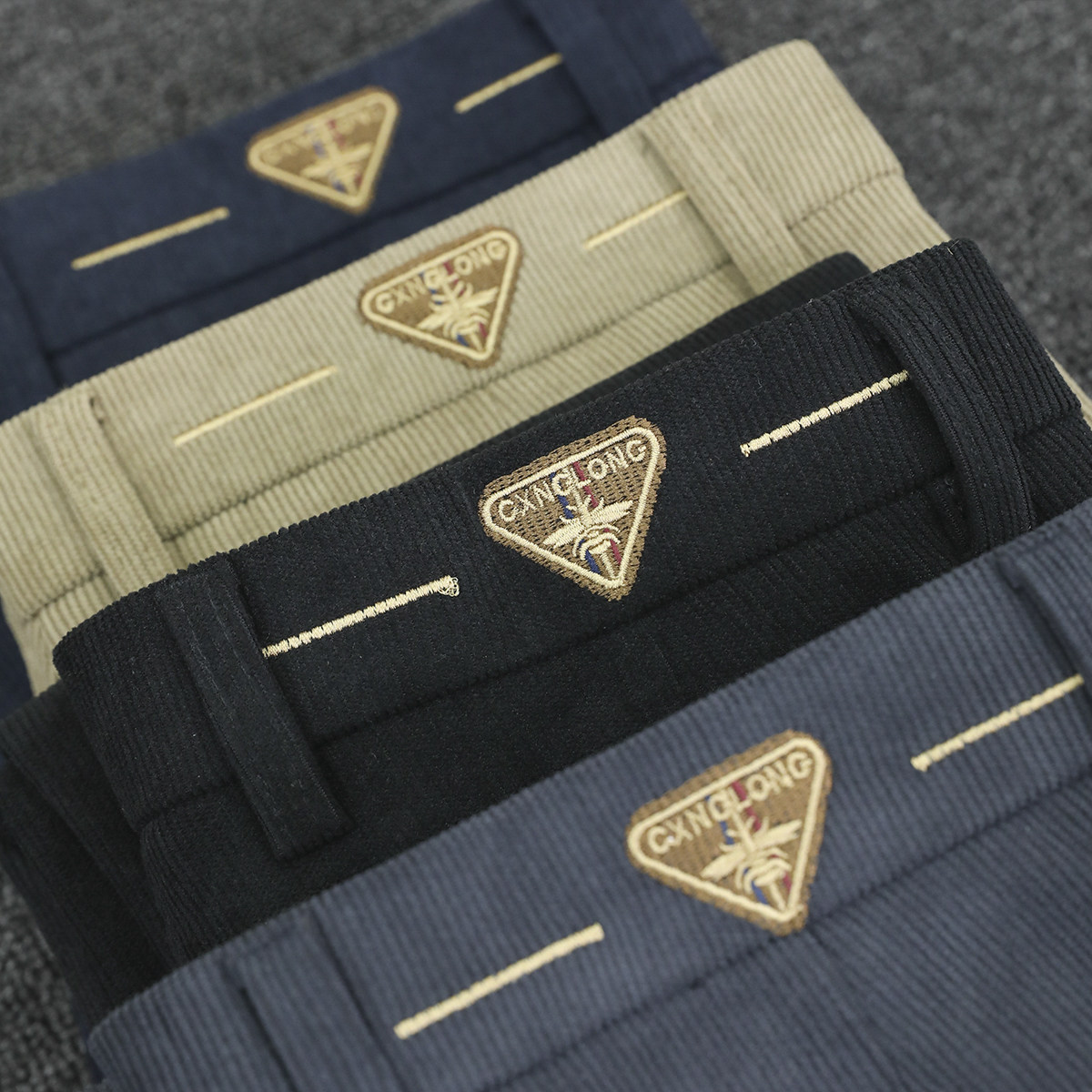 ODM公司单！高支灯芯绒！防风保暖！男士秋冬百搭纯色直筒休闲裤