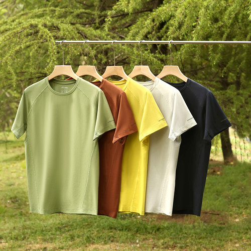 TRAINING综训系列！冷感速干透气！3D立裁！男士运动速干短袖T恤