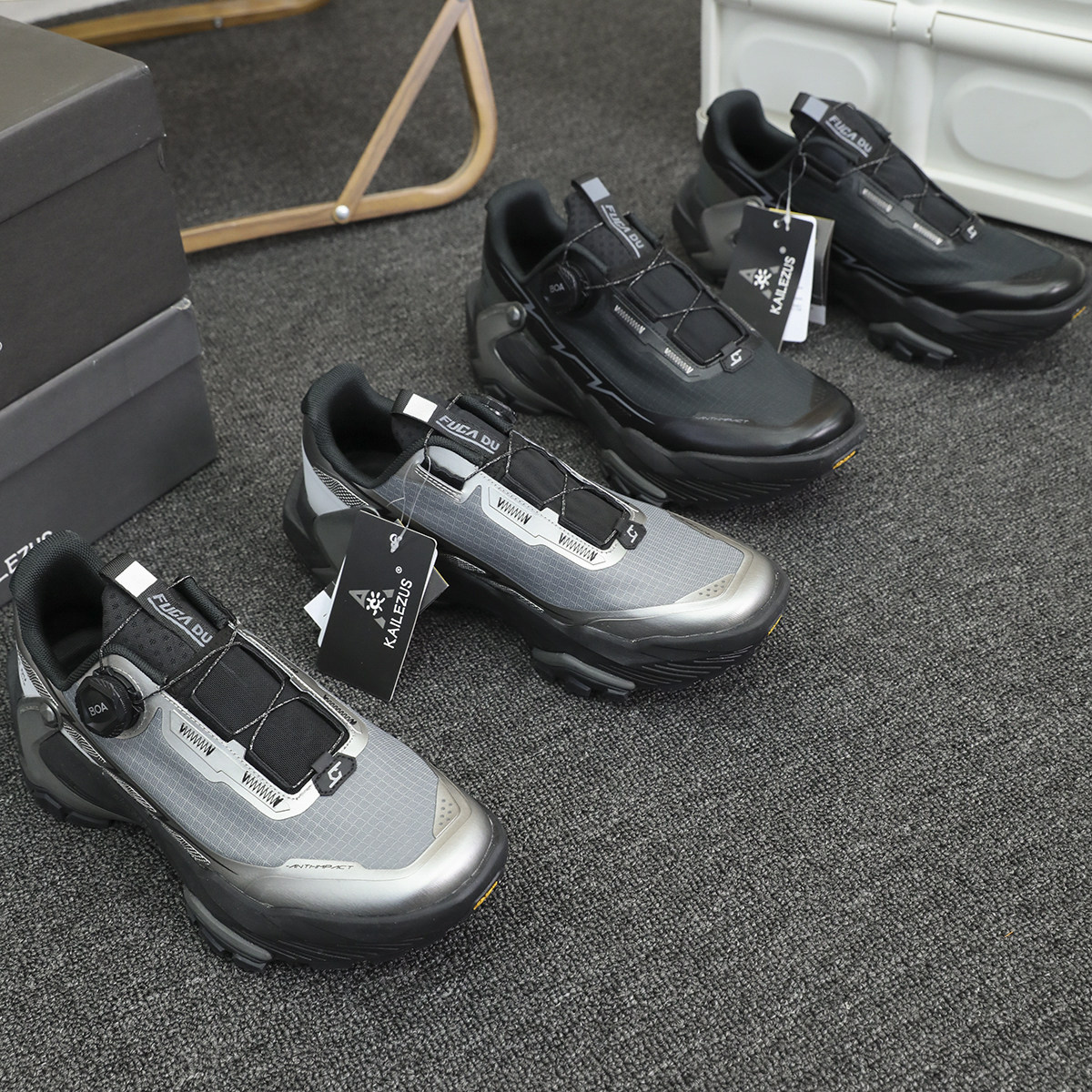 柜2000+ 科技旋钮 防水压胶鞋面 减震防滑 男户外登山徒步运动鞋,流行男鞋,时尚休闲鞋,淘宝优惠券,粉丝福利购,淘宝优惠卷