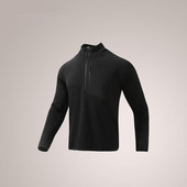 线下1298 户外半拉链立领抓绒衣 秋冬男士 复合方格暖绒 3D立裁