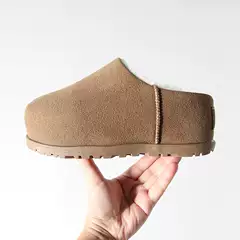Original 1399! Retro Birkenstock Shoes! 2024 Winter Women's Loafers, Slip-On Slippers, Thick-Soled Closed-Toe Half-Slippers