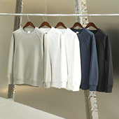 型出色 秋季 新款 满分性价比 时尚 版 男士 宽松休闲卫衣 OZ裁剪