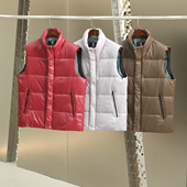 秋冬男士 防风防泼水 立领保暖羽绒马甲背心 高蓬松鸭绒 白捡一样