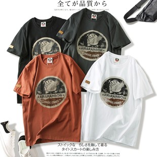 夏季 男士 时尚 太赞了 T恤衫 亲肤细腻 印花宽松短袖 新疆长绒棉