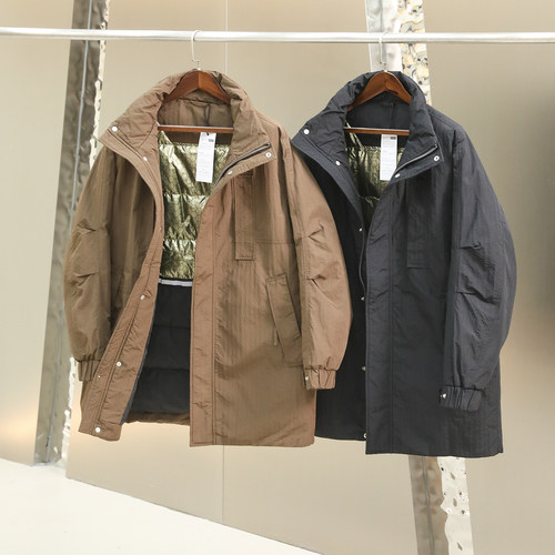 天花板级！石墨烯热反射！90鸭绒！防风防水！冬季男士连帽羽绒服