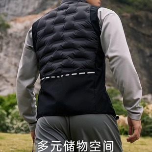 巨保暖 男士 超轻盈 冬季 户外功能羽绒马甲马夹背心 机能风 85鹅绒