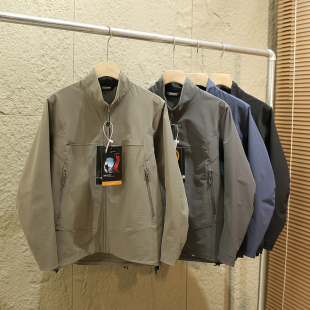 户外高端GM系列！轻量化透气防泼水 3D立裁 男士商务通勤立领夹克