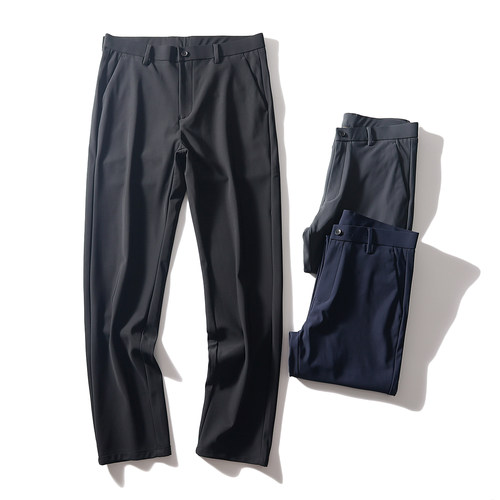 品质超乎想象！丝滑垂坠！四面弹！秋冬新款男士商务通勤休闲长裤