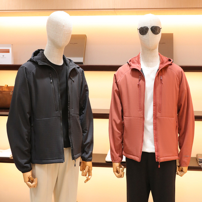 柜1700！Training综训系列！高效暖绒！情侣款加厚连帽抓绒衣外套