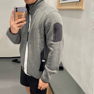 男女款 C0RE系列 3D立裁 轻量化 户外休闲百搭抓绒衣外套 聚热锁暖