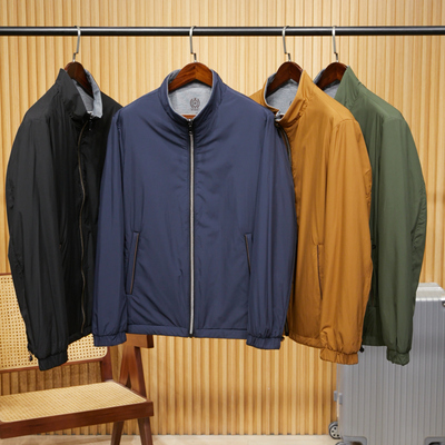 新款男士时尚商务休闲夹克