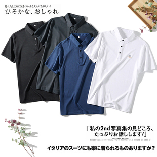 轻商务系列！科技蜂窝复合面料！夏季男士翻领休闲短袖T恤POLO衫