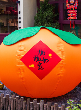 新年装饰摆件充气财神爷气模