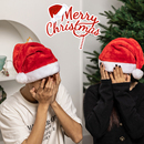 圣诞节圣诞老人帽子成人圣诞帽幼儿园节日氛围装 饰用品儿童小礼物