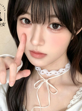 蕾丝choker蝴蝶结新款绑带颈链