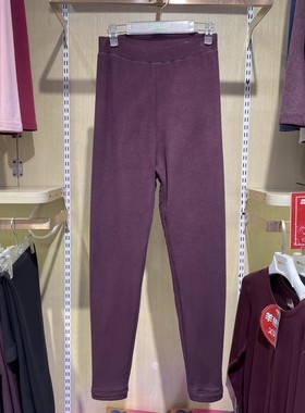 新1系YG67775新一系女裤尔热三层加厚高腰绵羊毛羊绒棉裤保暖裤