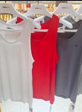 新一系XE58353新1系XD58309夏季男士舒适纯色莫代尔打底t恤衫背心