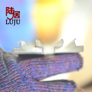 铝质槽条u型铝材铝型材u型槽条槽板横条商超展示道具手机配件挂钩