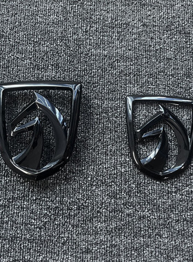 适用宝骏360中网标宝骏510 310W730630560黑色前后车标马头标改装