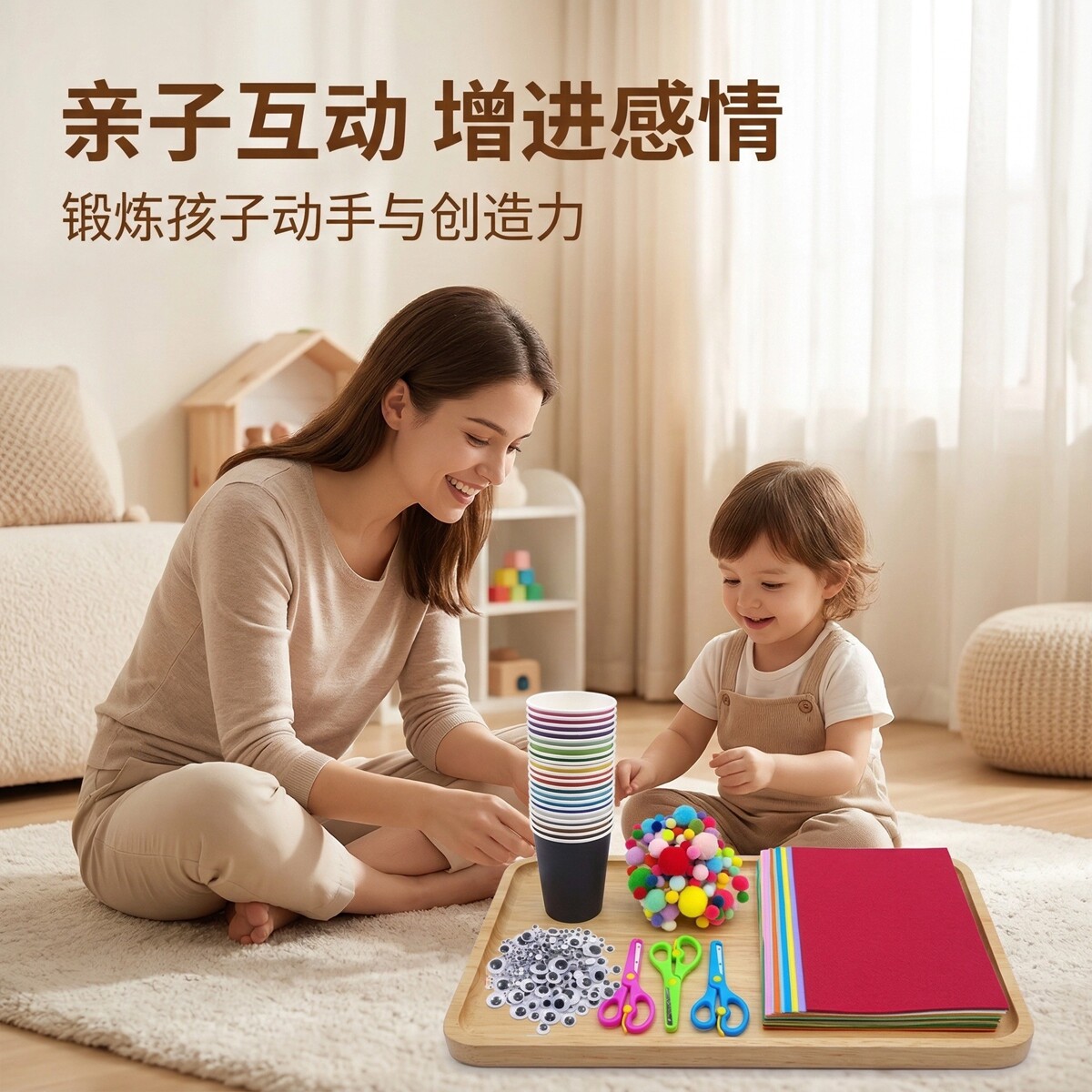 儿童手工diy材料包扭扭棒组合