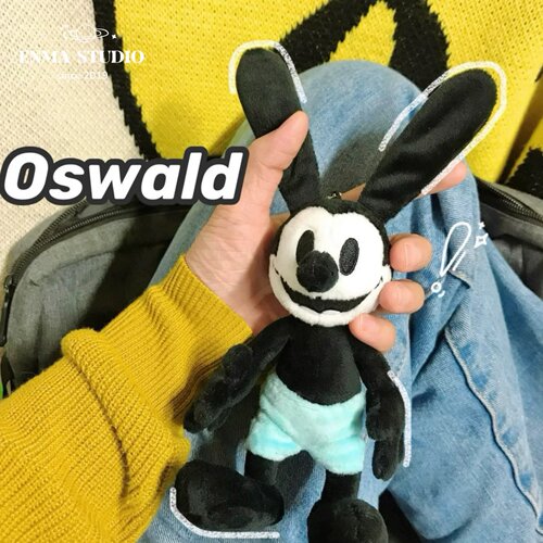 ENMA STUDIO日系OSWALD奥斯华幸运兔毛绒公仔挂件可爱米奇钥匙扣