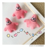 Enma studio, мультяшная плюшевая брошь, кукла, булавка, значок
