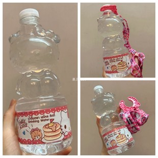 HelloKitty凱蒂貓礦泉水711便利店卡通造型飲用水 泰國進口 620ml