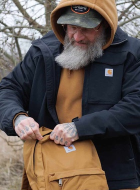 Carhartt105342主线防水防风多口袋工装薄款夹克外套百搭潮流户外
