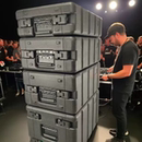 FR款 PE塑料航空箱2u3u4u6u8u话筒箱效果器箱接口箱接收机箱PE