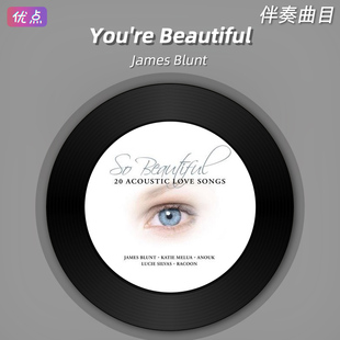 《You're Beautiful》James Blunt原版伴奏音乐无人声