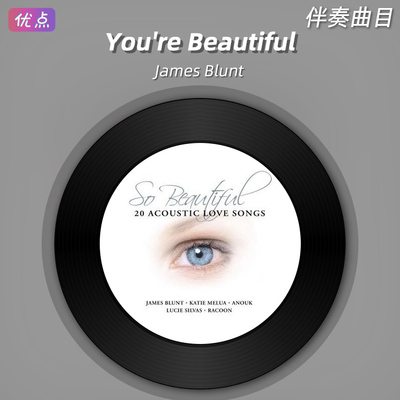 《You're Beautiful》James Blunt原版伴奏音乐无人声