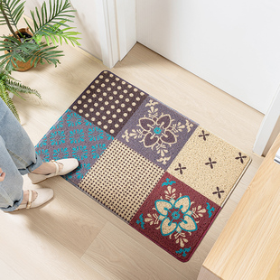美心丝圈进门地垫门口门垫入户门厅蹭土除尘脚垫地毯家用门口垫子