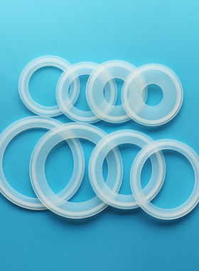 快装垫片硅胶垫四氟密封圈TPFE三元乙丙橡胶EPDM耐酸碱高温