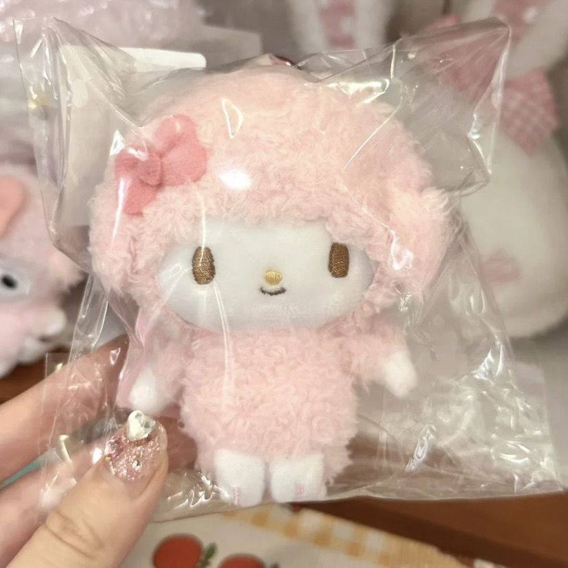 粉色少女心三丽鸥美乐蒂小羊书包挂件卡通可爱玩偶公仔包包挂件,服饰配件/皮带/帽子/围巾,包挂件,淘宝优惠券,粉丝福利购,淘宝优惠卷
