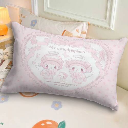 卡通可爱美乐蒂啵啵兔抱枕少女心卧室房间床头枕头午睡超软靠枕