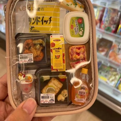 日本RAYMAY藤井Kept追星应援推活小物收纳痛包透明钥匙扣拉链挂包