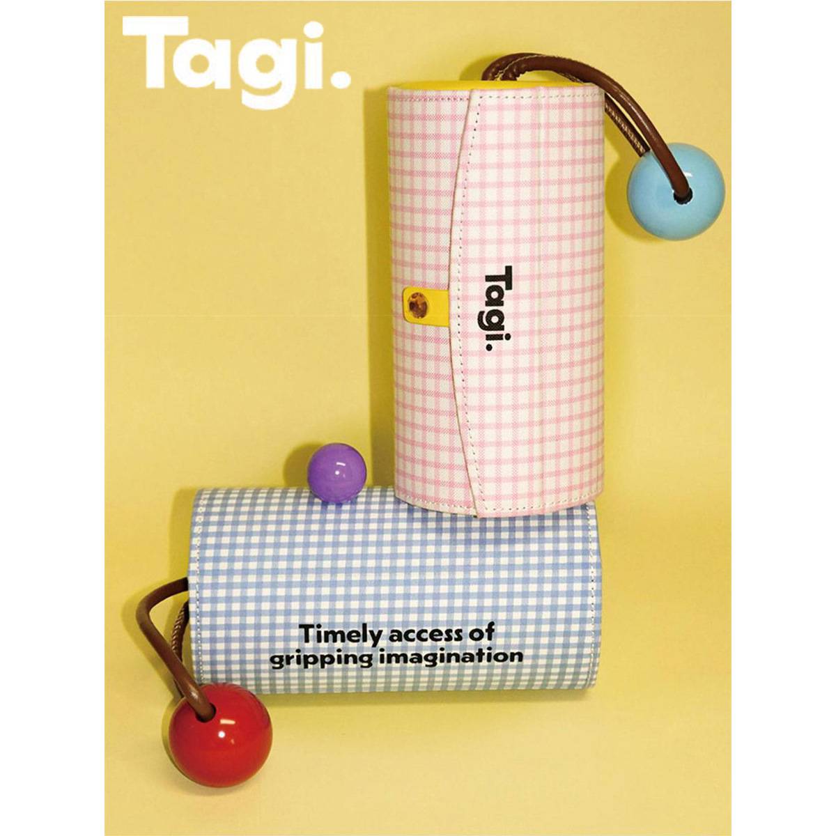 Tagi.机灵信号mini旋转首饰盒便携可爱饰品收纳整理图片