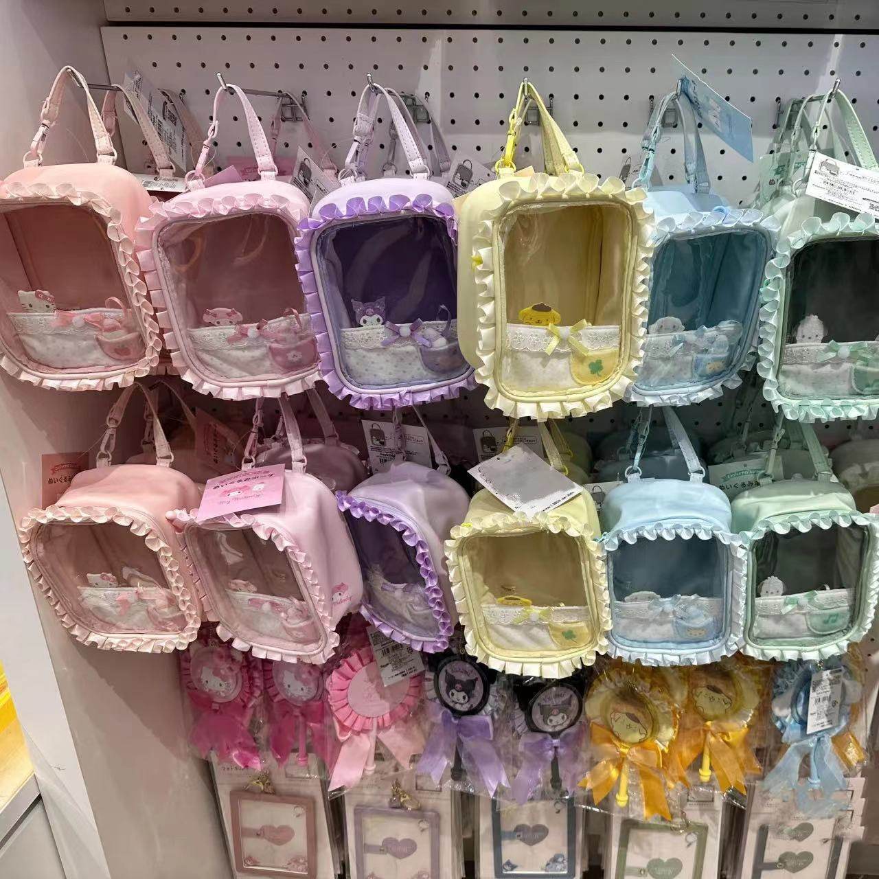 高颜值百搭式化妆包2024新款痛包手提挂包痛层手提可爱卡通包,箱包皮具/热销女包/男包,手拿包,淘宝优惠券,粉丝福利购,淘宝优惠卷