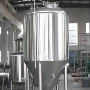 工厂直发全自动啤酒灌装 设备不锈钢材质1吨大容量啤酒发酵罐