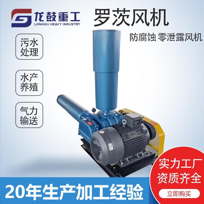 250型号煤气罗茨鼓风机反冲洗增氧用浮选洗煤防爆三叶罗茨风机