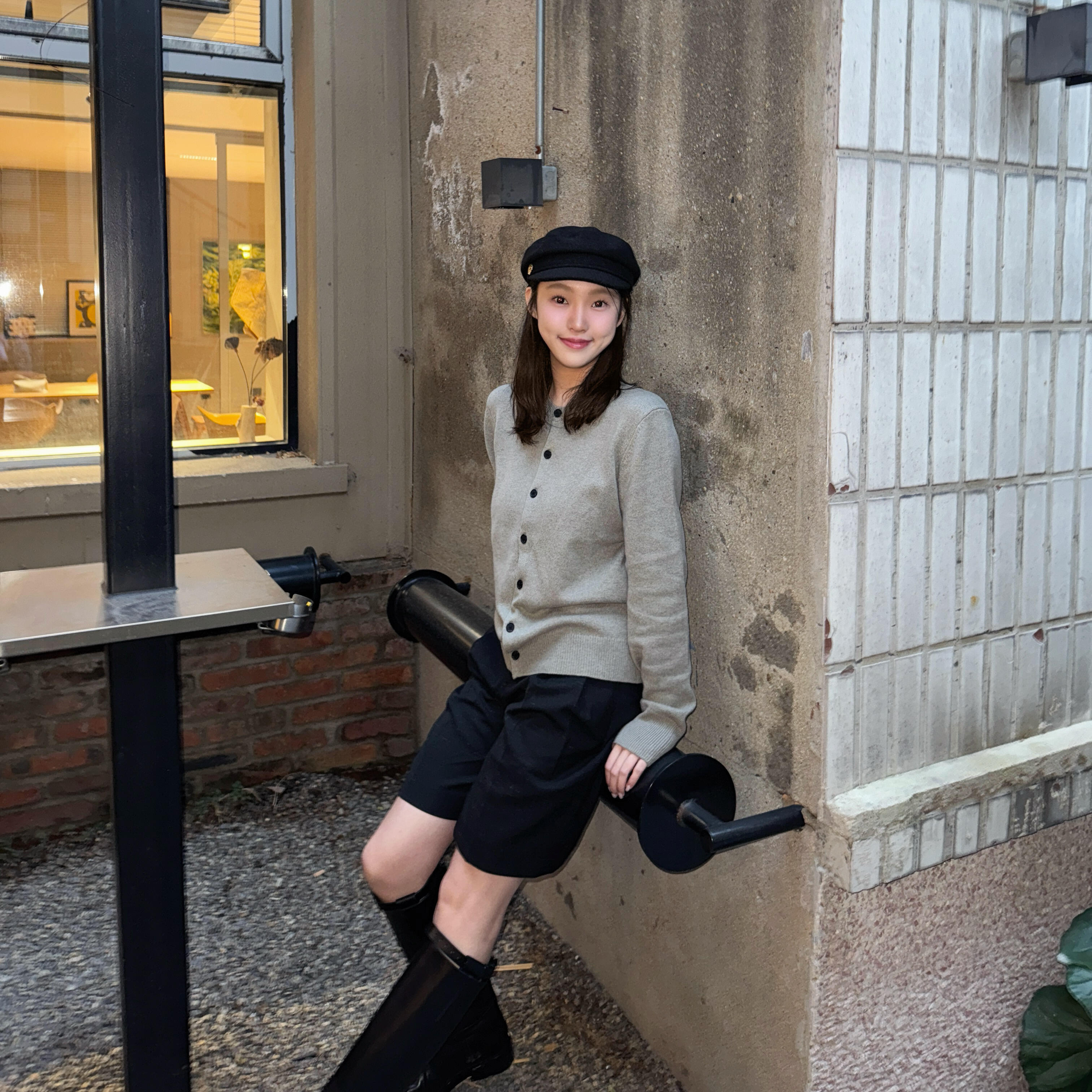 亚麻羊毛百慕大西装短裤中裤