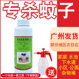 灭杀蚊子喷雾剂下水道杀虫剂小飞虫室内跳蚤专用药大面积家用神器