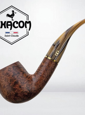 法国CHACOM烟斗Savane系列9mm烟道石楠木光面法国CC烟斗