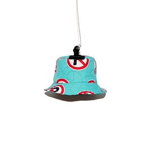 peaceminusone p字渔夫帽 PMO QUILTED BUCKET HAT #1 AQUA