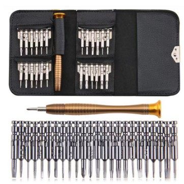 25合一多功能合1皮套螺丝刀组合套装苹果手机笔记本拆机维修工具