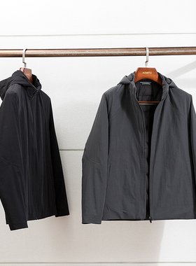 N版 12500 轻暖新篇章  冬季男士轻薄户外鹅绒夹克商务鹅绒羽绒服