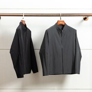 轻若无物 骨头面料 春夏超薄立领休闲夹克防晒皮肤衣薄夹克外套男