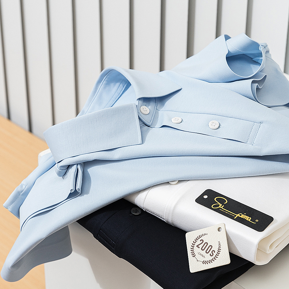 奢享丝滑200支丝光棉夏季POLO衫