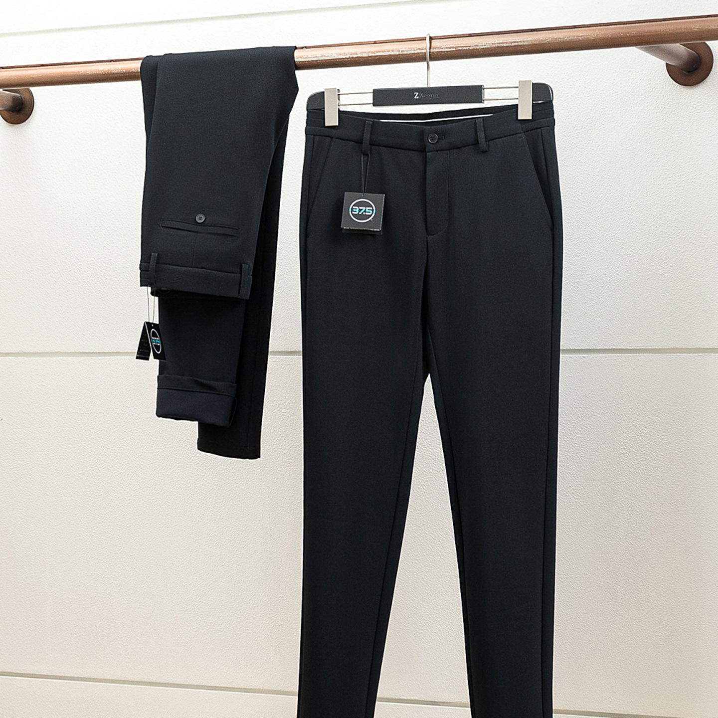 Aomitu冬季男加绒保暖休闲裤