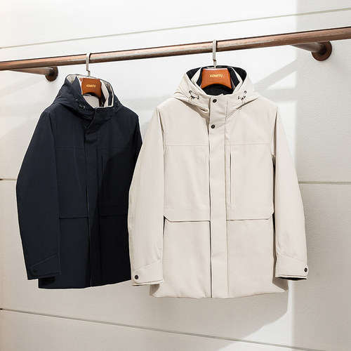 奢簰新款冬季男士高端户外鹅绒服